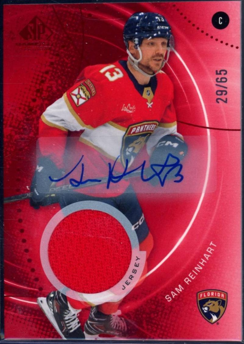 Sam Reinhart [Red Auto Jersey] #188