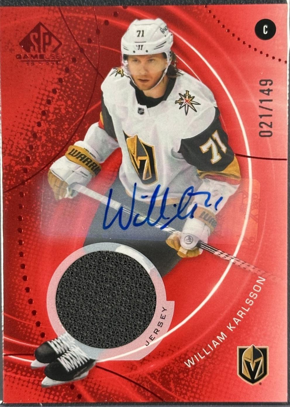 William Karlsson [Red Auto Jersey] #145