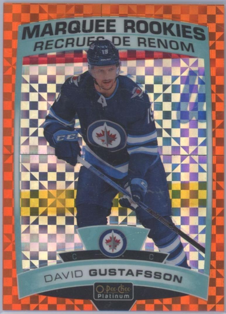 David Gustafsson [Orange Checkers] #157