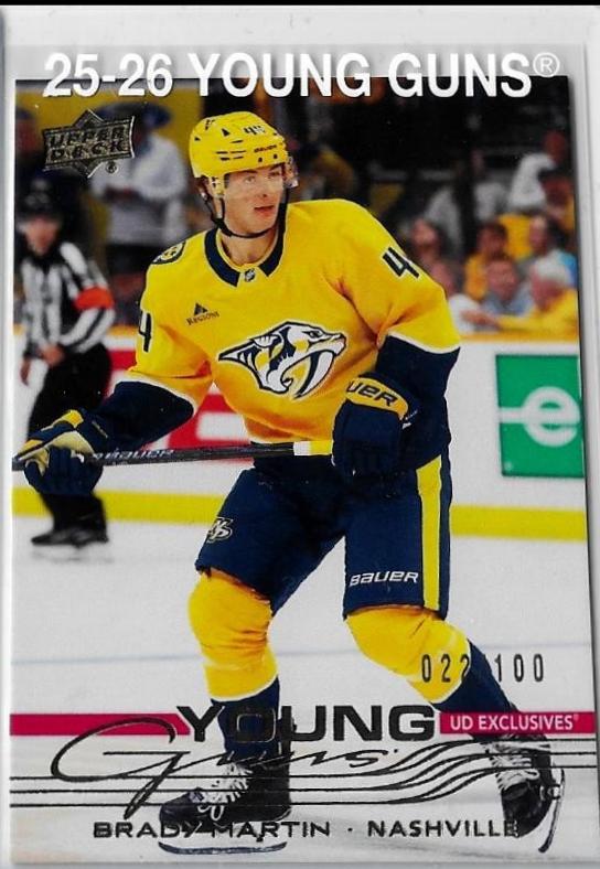 Brady Martin [UD Exclusives] #460