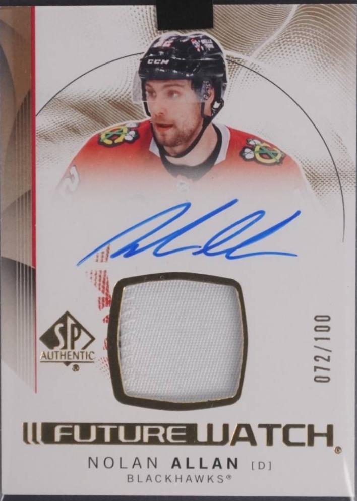 Nolan Allan [Autograph Patch] #163