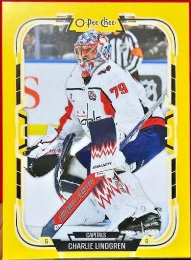 Charlie Lindgren [Yellow Border] #135