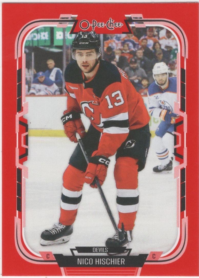 Nico Hischier [Red Border] #343