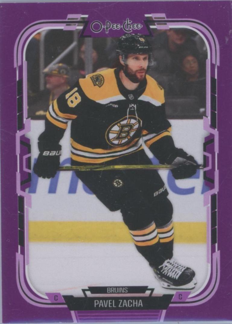 Pavel Zacha [Purple Border] #321