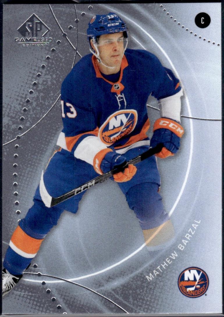 Mathew Barzal [Blue Autograph] #89