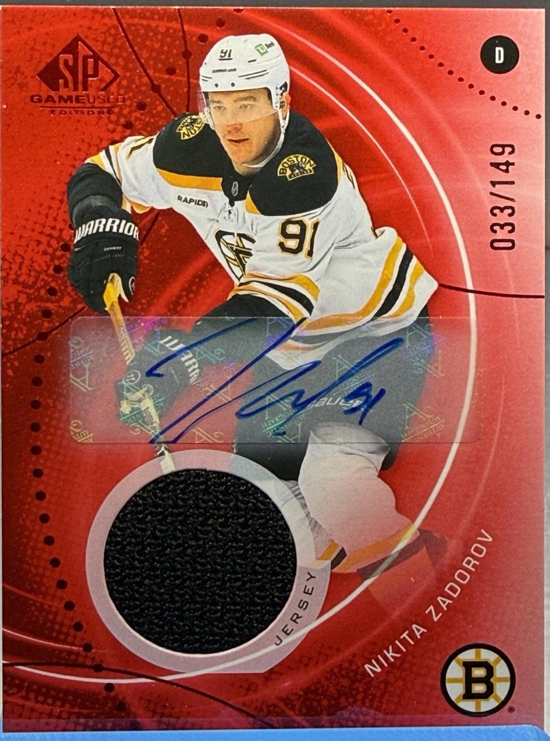 Nikita Zadorov [Red Auto Jersey] #116