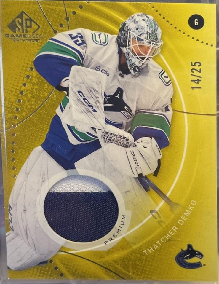 Thatcher Demko [Gold Premium Memorabilia] #51