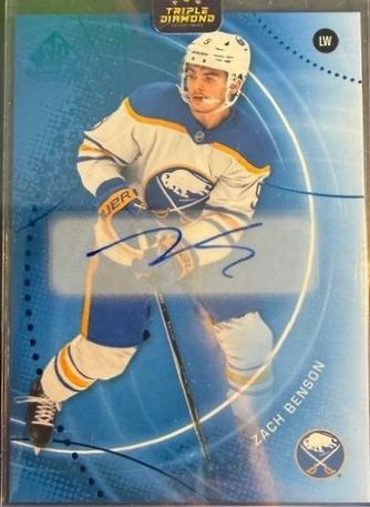 Zach Benson [Blue Autograph] #78