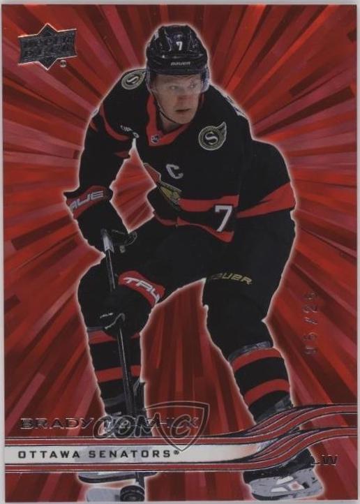 Brady Tkachuk [Outburst Red] #121