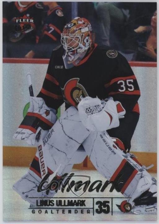 Linus Ullmark [Rainbow Foil Autograph] #116