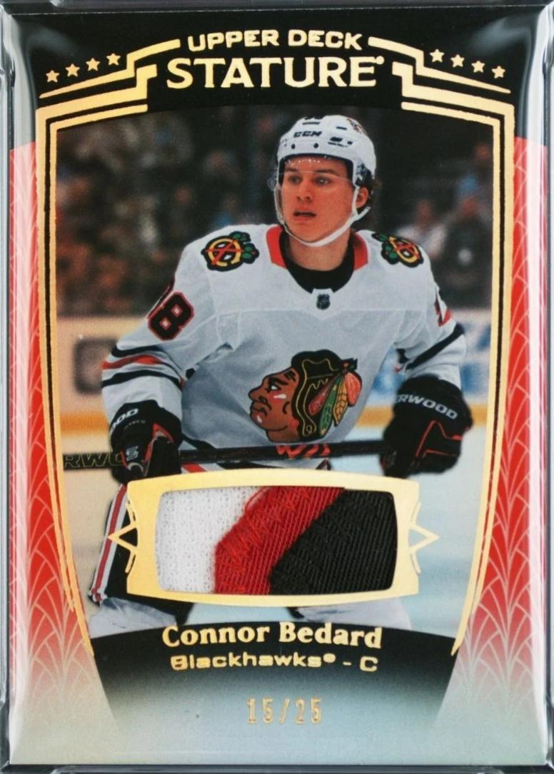Connor Bedard [Red Memorabilia] #25