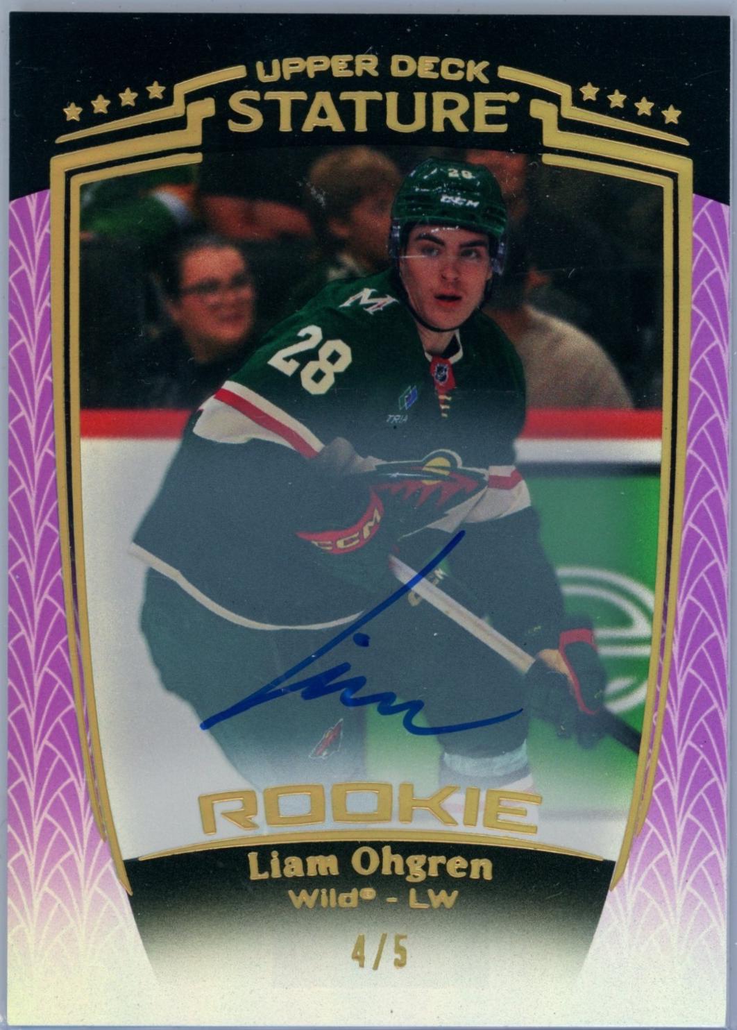 Liam Ohgren [Purple Autograph] #48
