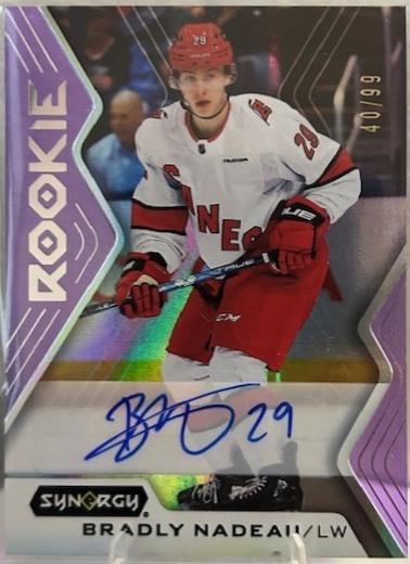 Bradly Nadeau [Purple Autograph] #119