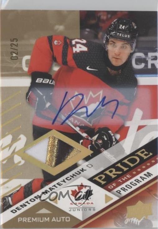 Denton Mateychuk [Autograph Patch] #74