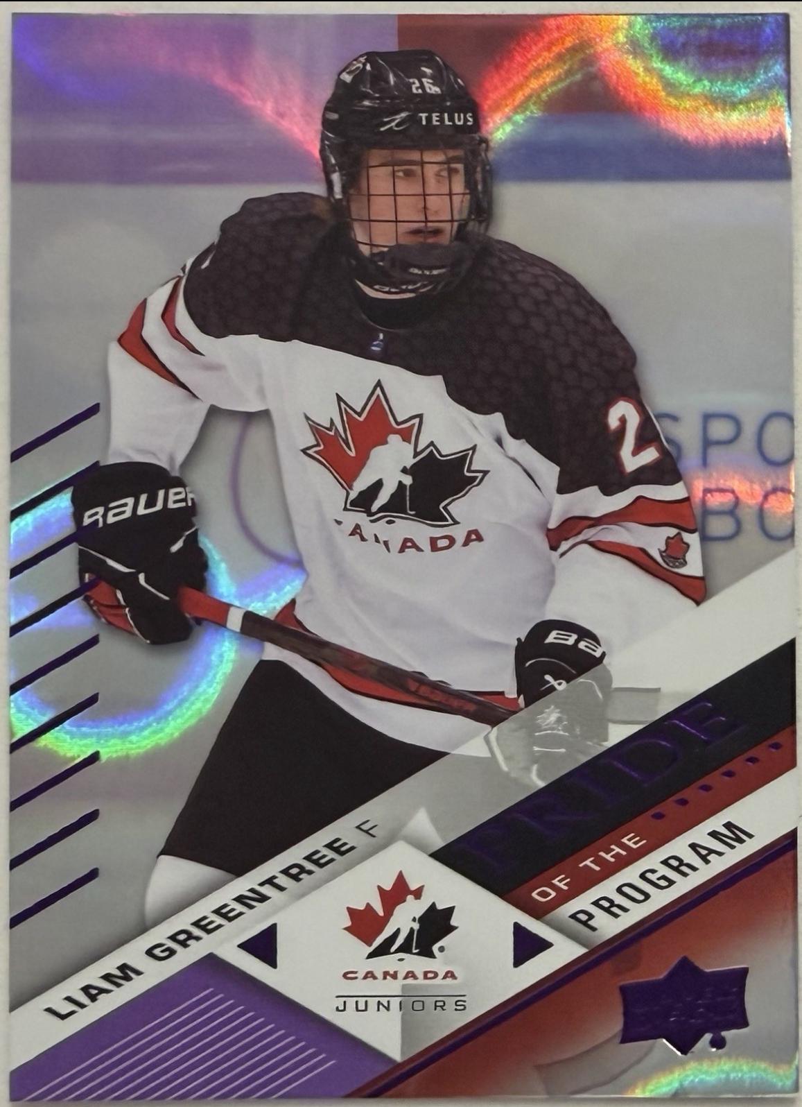 Liam Greentree [Purple Patterned Foilboard] #98