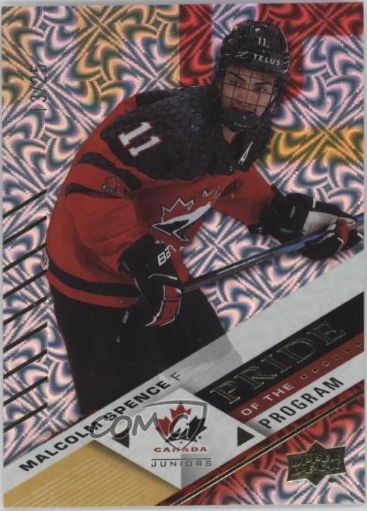 Malcolm Spence [Gold Patterned Foilboard] #93