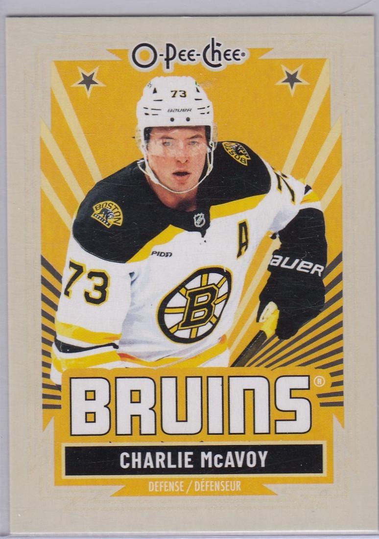 Charlie McAvoy [Retro Blank Back] #126
