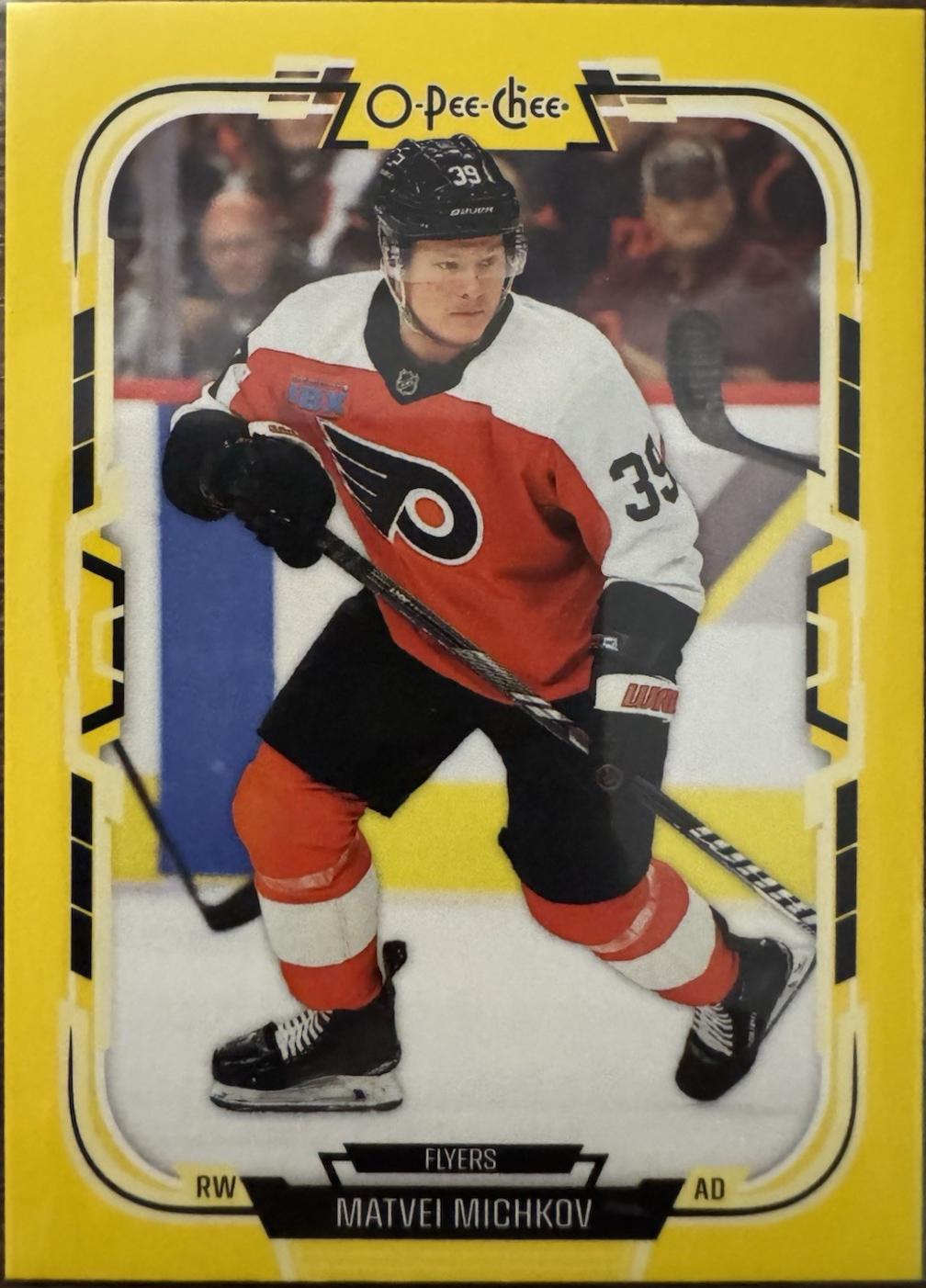 Matvei Michkov [Yellow Border] #454