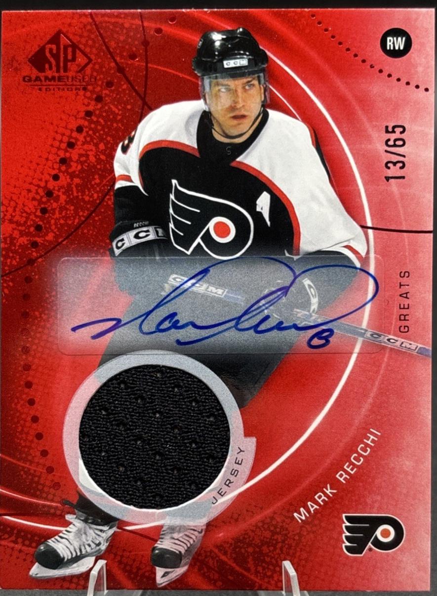 Mark Recchi [Red Auto Jersey] #76