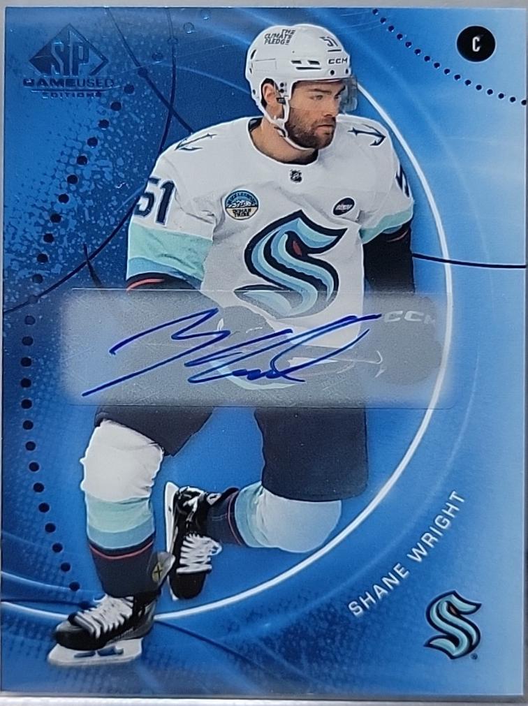 Shane Wright [Blue Autograph] #42