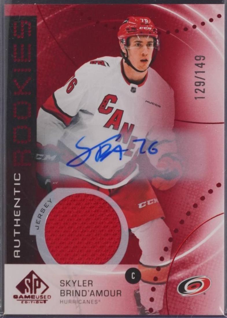 Skyler Brind'Amour [Red Autograph Jersey] #AR-SB