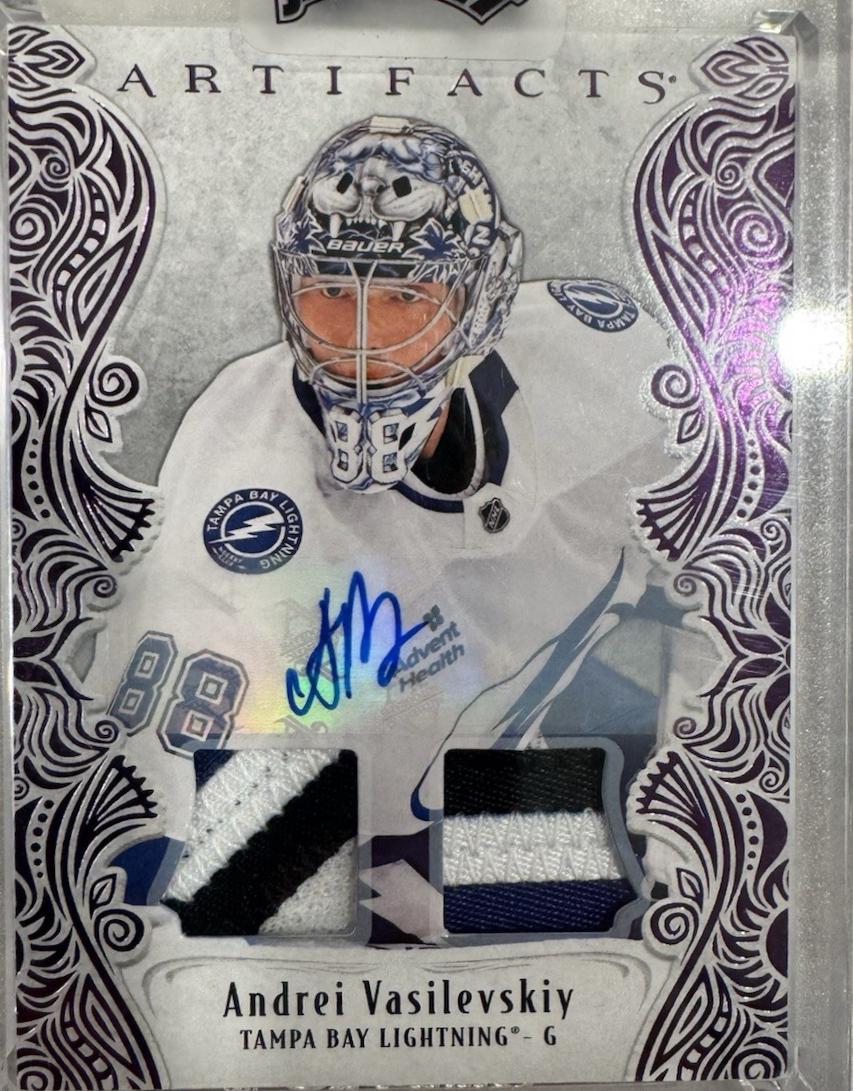 Andrei Vasilevskiy [Purple Autograph Material] #140
