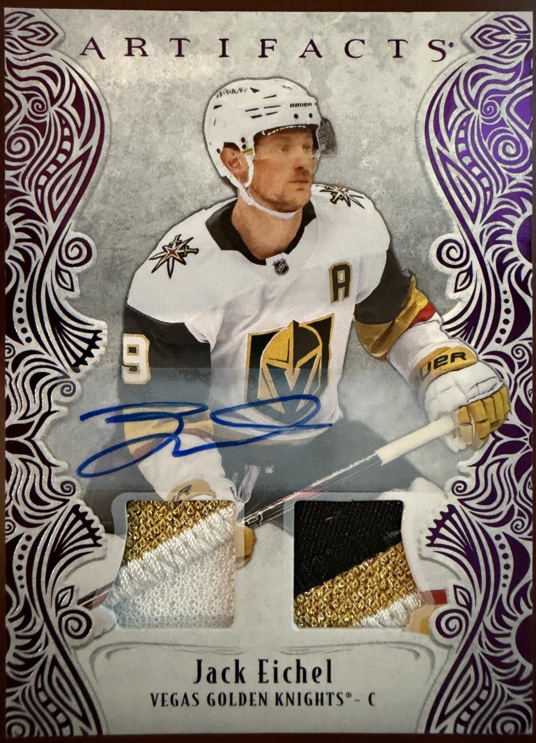 Jack Eichel [Auto Material Purple] #135