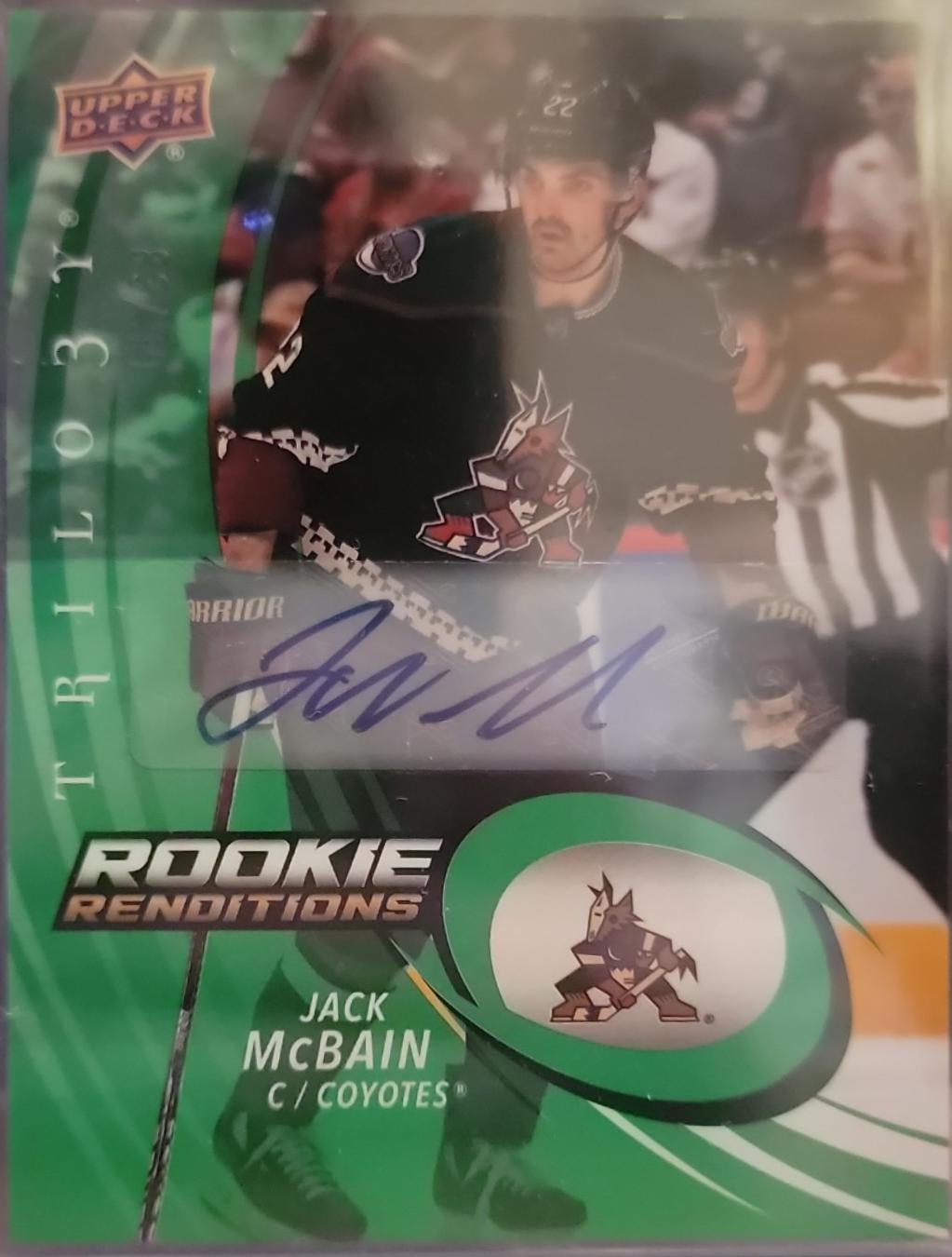 Jack McBain [Autograph] #RR-30