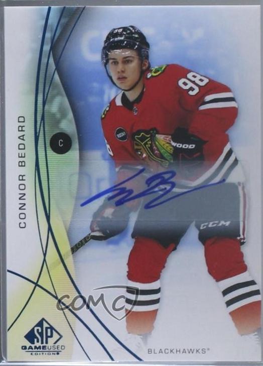 Connor Bedard [Blue Autograph] #108