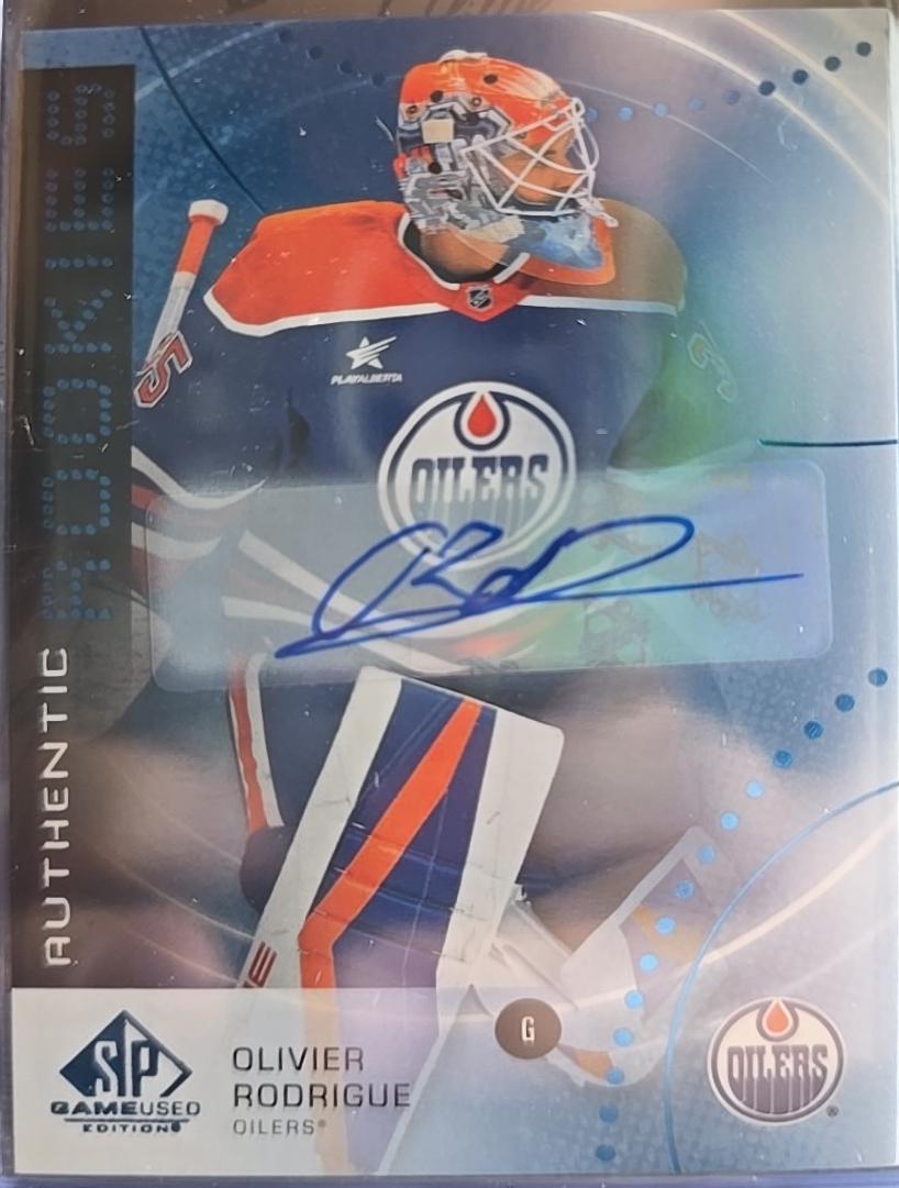 Olivier Rodrigue [Blue Autograph] #AR-OR