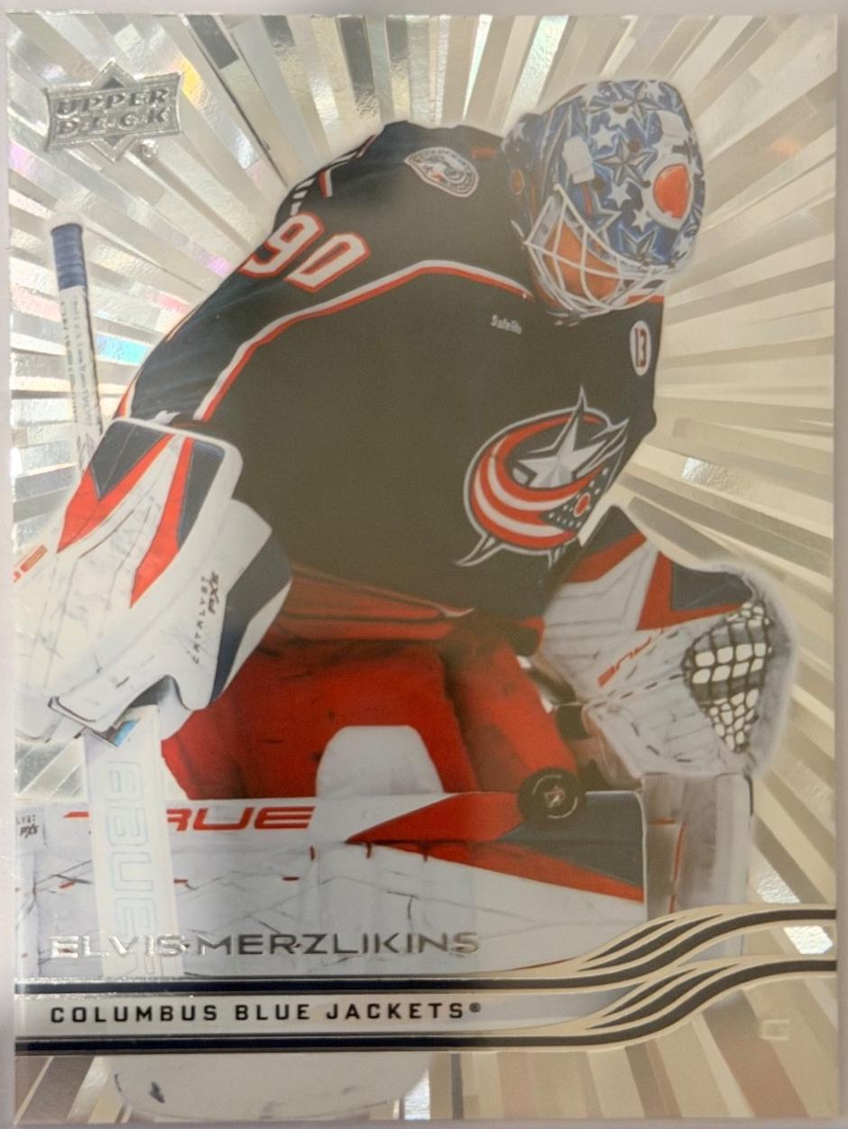 Elvis Merzlikins [Outburst Silver] #298