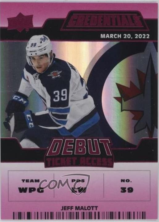 Jeff Malott [Pink Horizontal Debut Ticket Access] #151
