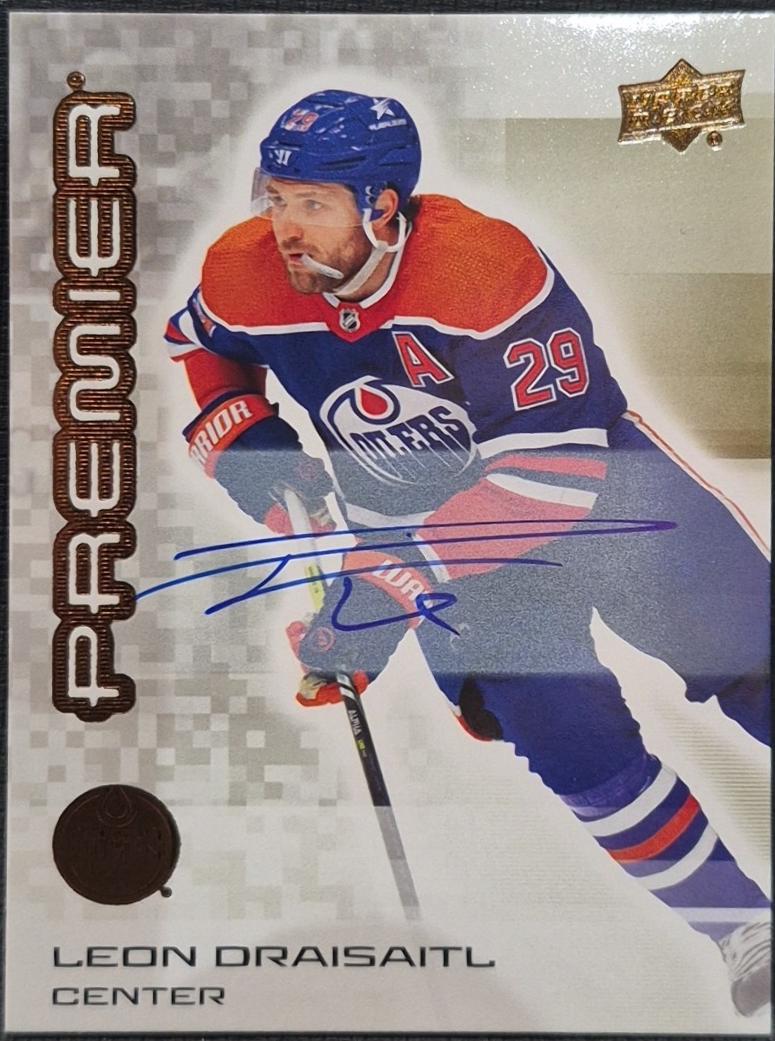 Leon Draisaitl [Bronze Autograph] #14