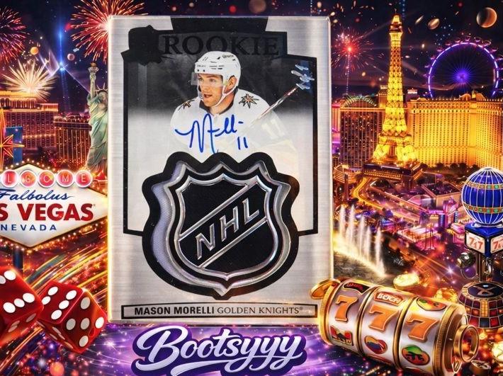 Mason Morelli [Black Gold Spectrum Foil Variation Auto Rookie] #141
