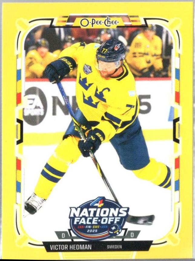 Victor Hedman [Yellow Border] #524
