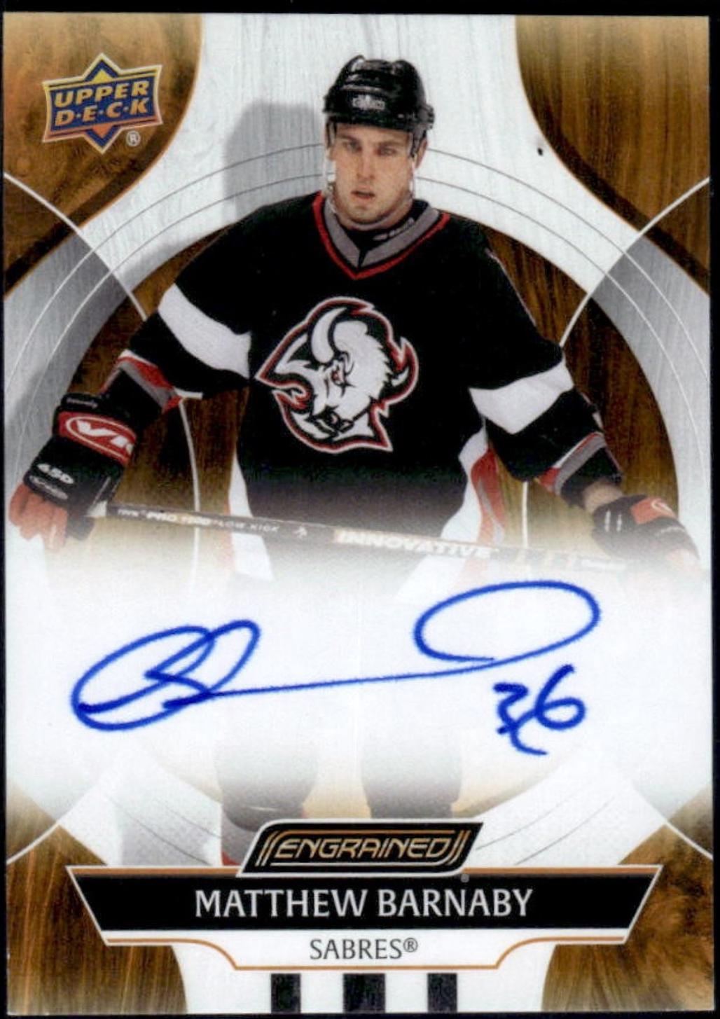 Matthew Barnaby [Blue Autograph] #59