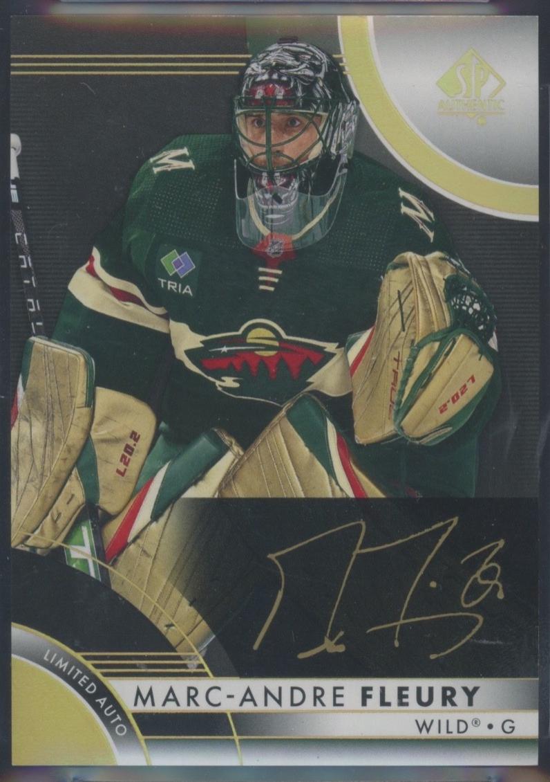 Marc-Andre Fleury [Mystery Black Autograph] #6