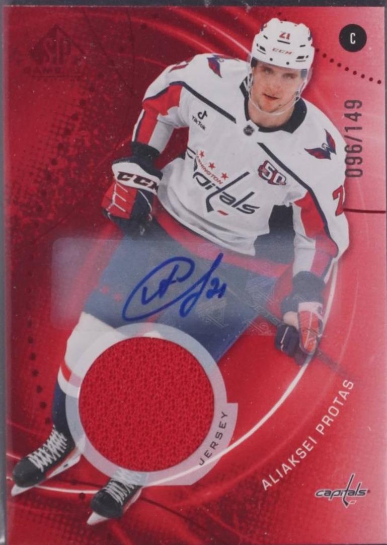 Aliaksei Protas [Red Auto Jersey] #106