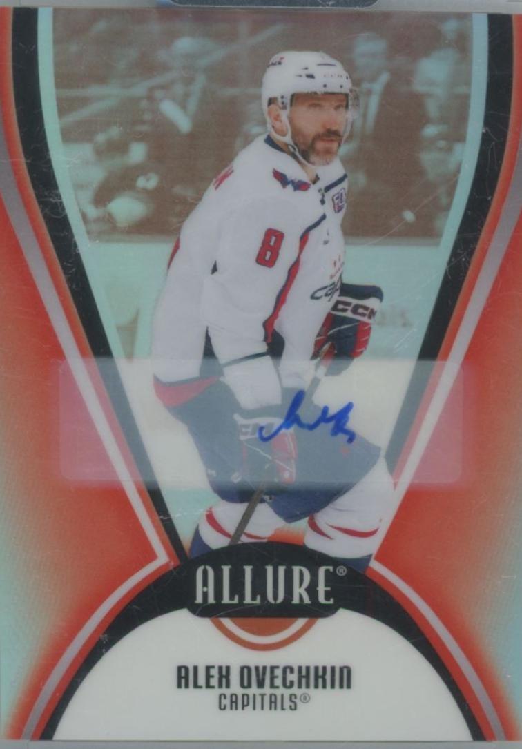 Alex Ovechkin [Red Rainbow Autograph] #8