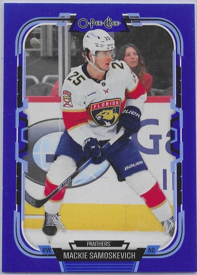 Mackie Samoskevich [Blue Border] #376