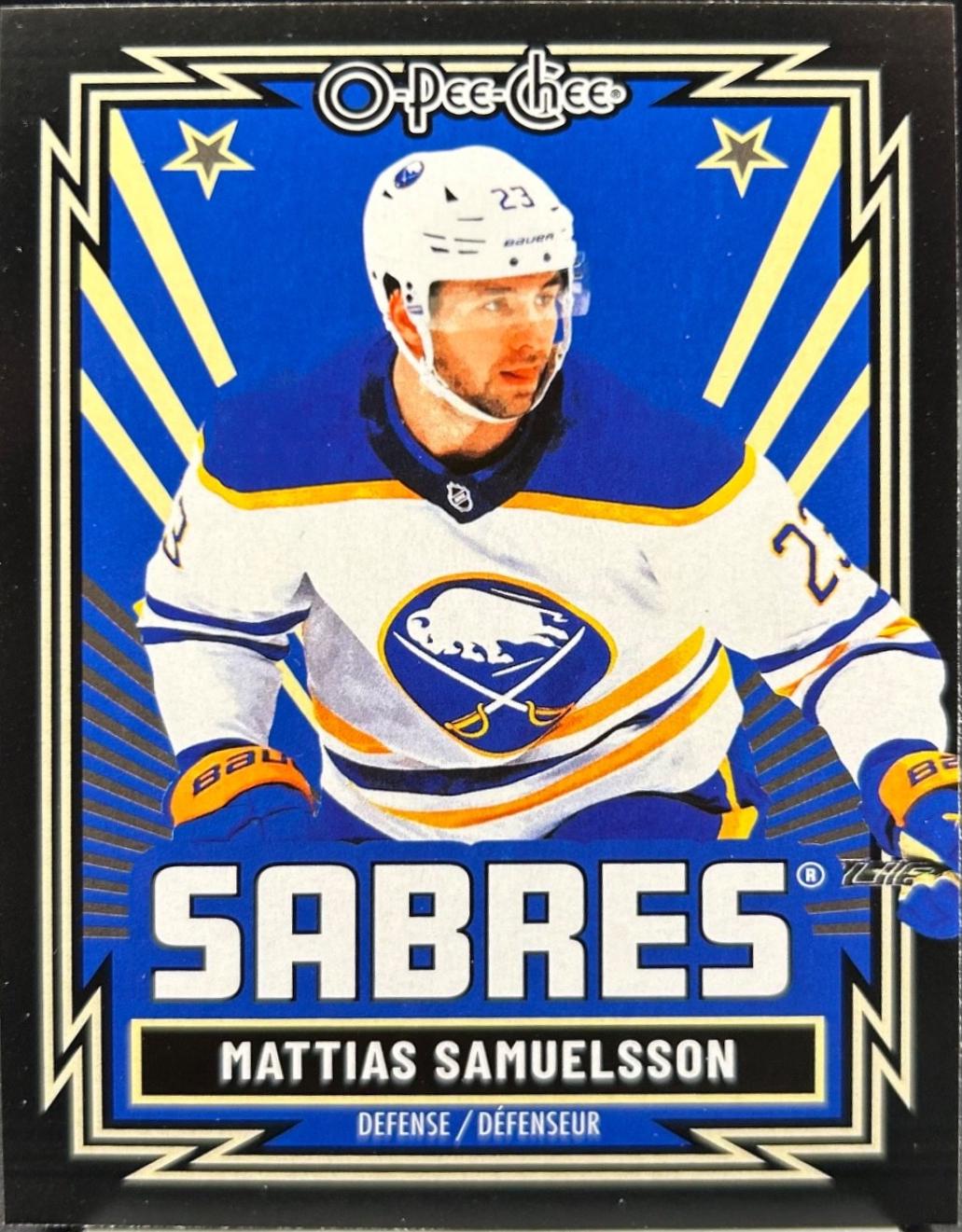 Mattias Samuelsson [Retro Black Border] #76