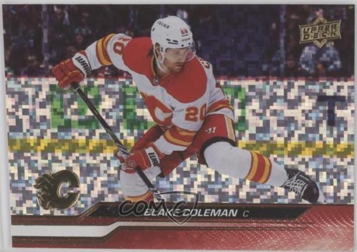 Blake Coleman [Speckled Rainbow Foil] #521