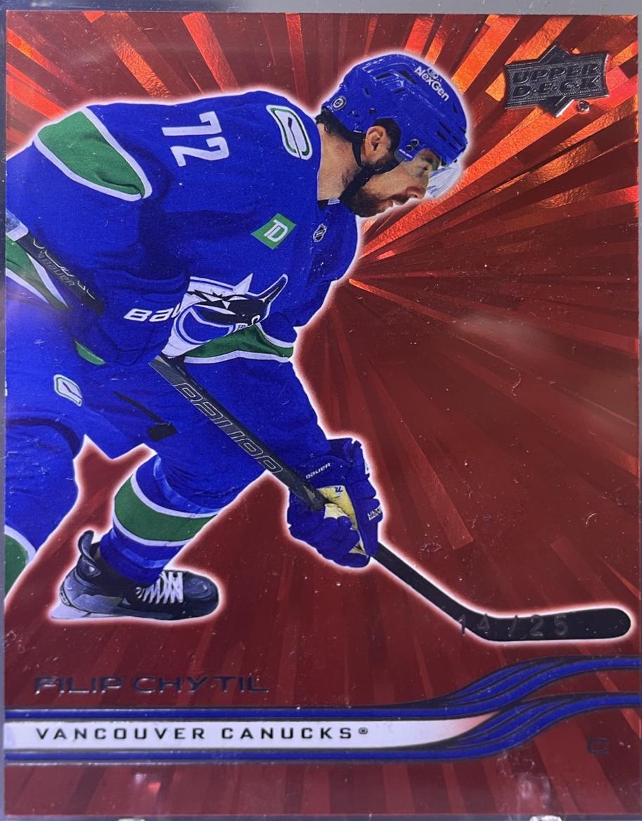 Filip Chytil [Outburst Red] #426