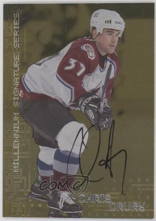Chris Drury [Autograph Gold] #69