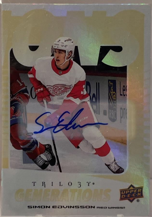 Simon Edvinsson [Gold Autograph] #TG-1C