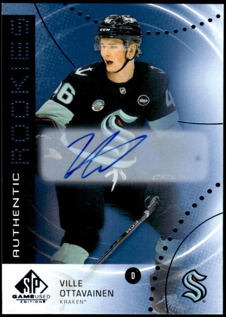 Ville Ottavainen [Blue Autograph] #AR-OT