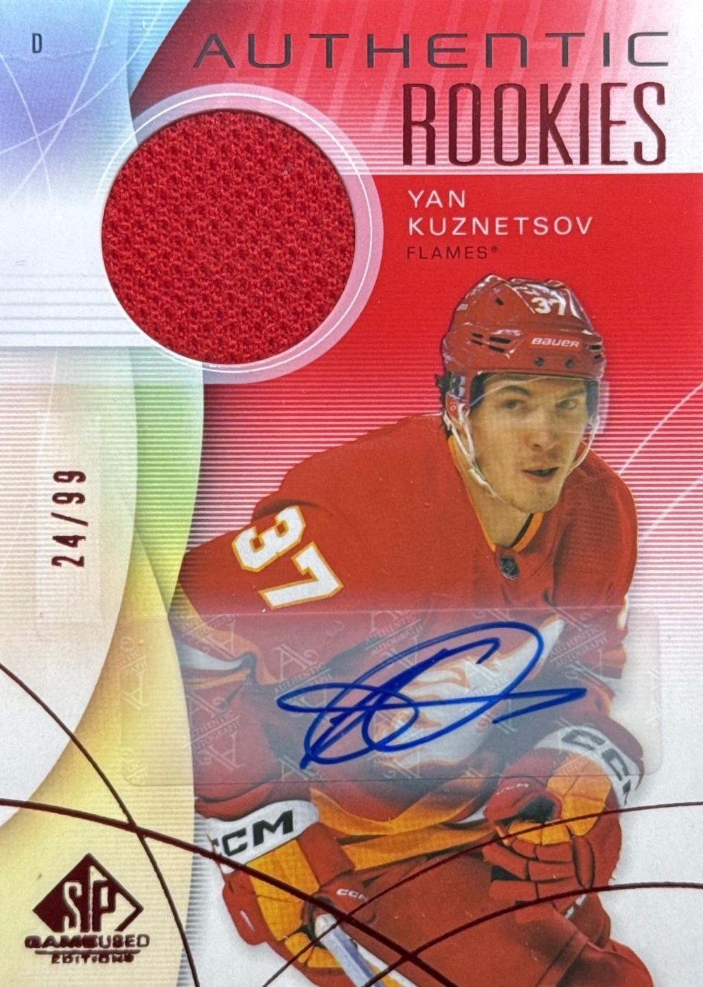 Yan Kuznetsov [Red Auto Jersey] #242