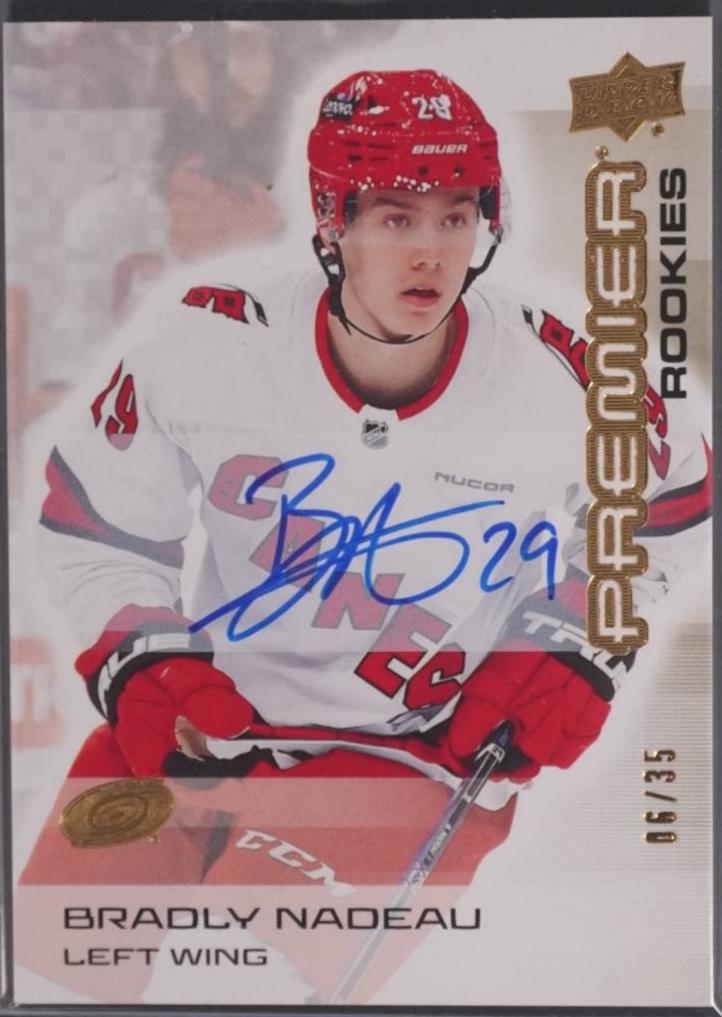 Bradly Nadeau [Gold Autograph] #103