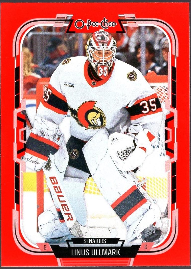 Linus Ullmark [Red Border] #34