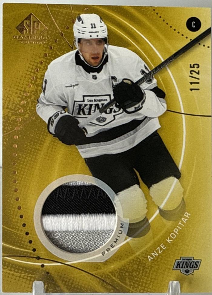 Anze Kopitar [Gold Premium Memorabilia] #110
